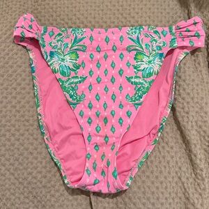 Lilly Pulitzer Oh Diamond Girl High Waisted Bikini Bottom (worn once)